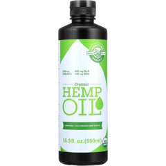 Manitoba Harvest Organic Hemp Oil, Cold Pressed, 10g of Omegas 3&6 Per Serving, Non-GMO, 16.9 Fl Oz