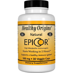 Healthy Origins EpiCor (Clinically Proven Immune Support) 500 mg, 30 Veggie Capsules