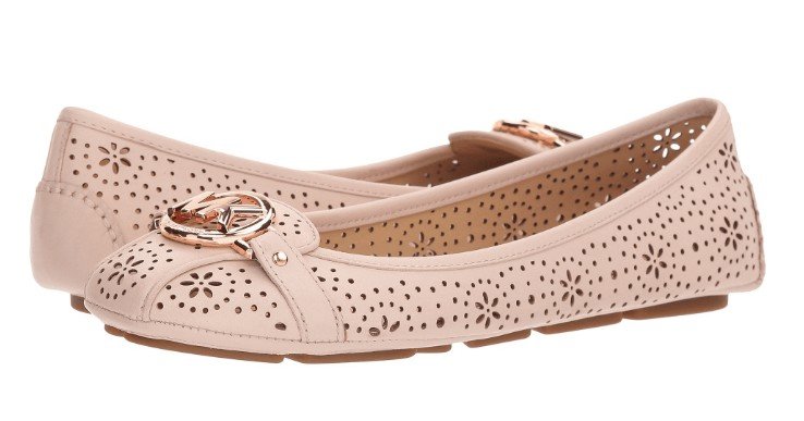 fulton floral perforated leather moccasin