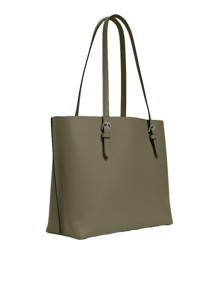 coach olive green tote