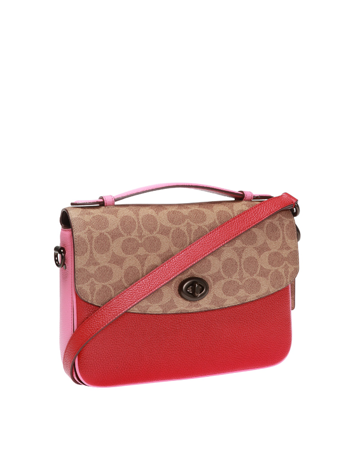 coach cassie red apple