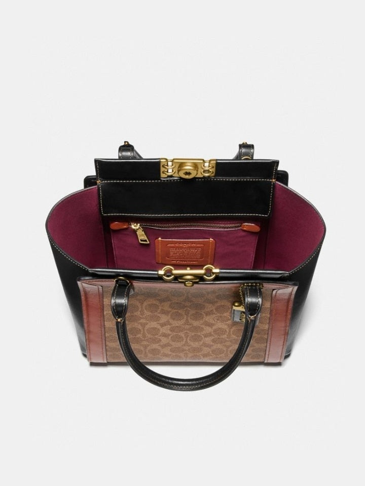 coach troupe shoulder bag