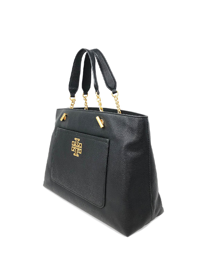 tory burch britten satchel black