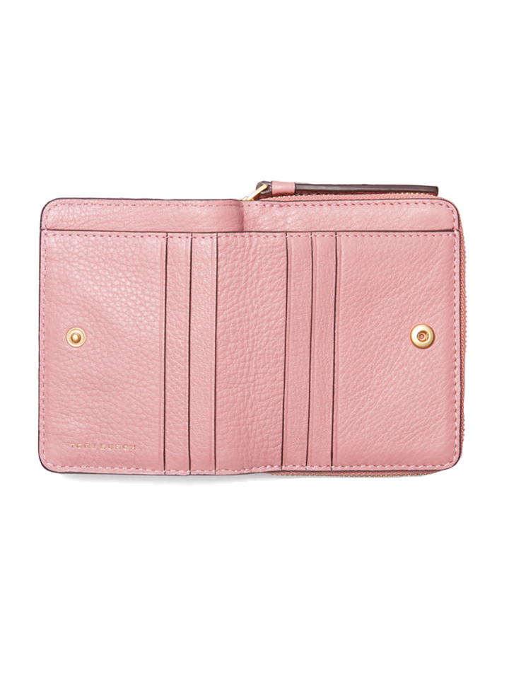 Tory Burch 64522 McGraw Bi-Fold Wallet Pink Magnolia