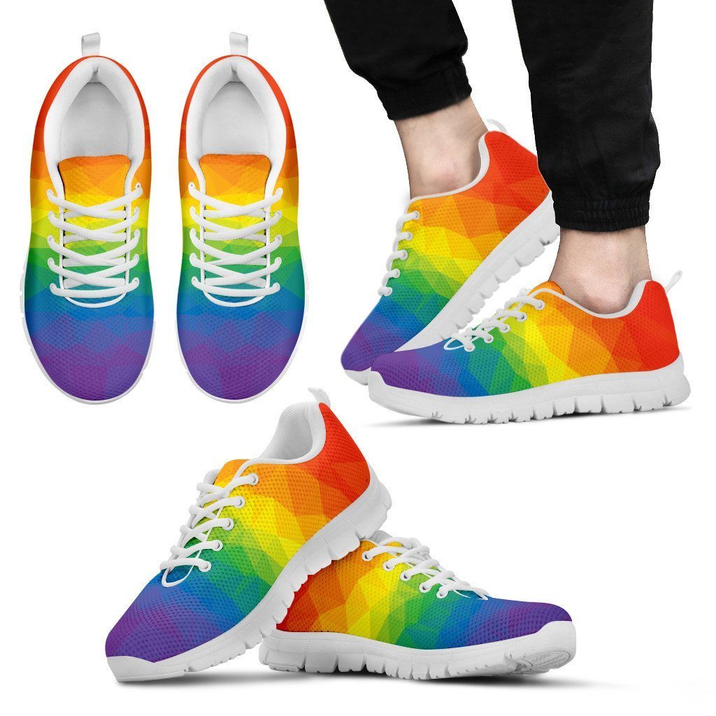 Vibrant Rainbow Pride sneakers – Vibesome