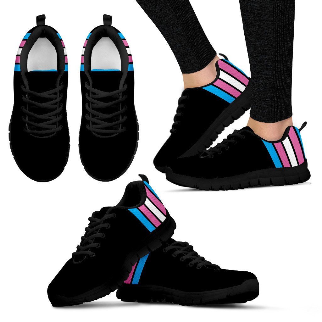 trans pride shoes