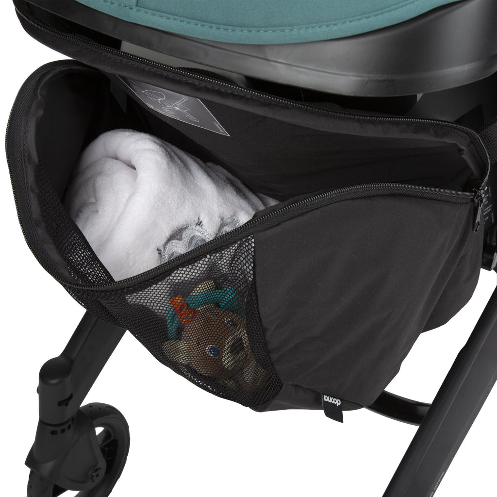 doona stroller storage