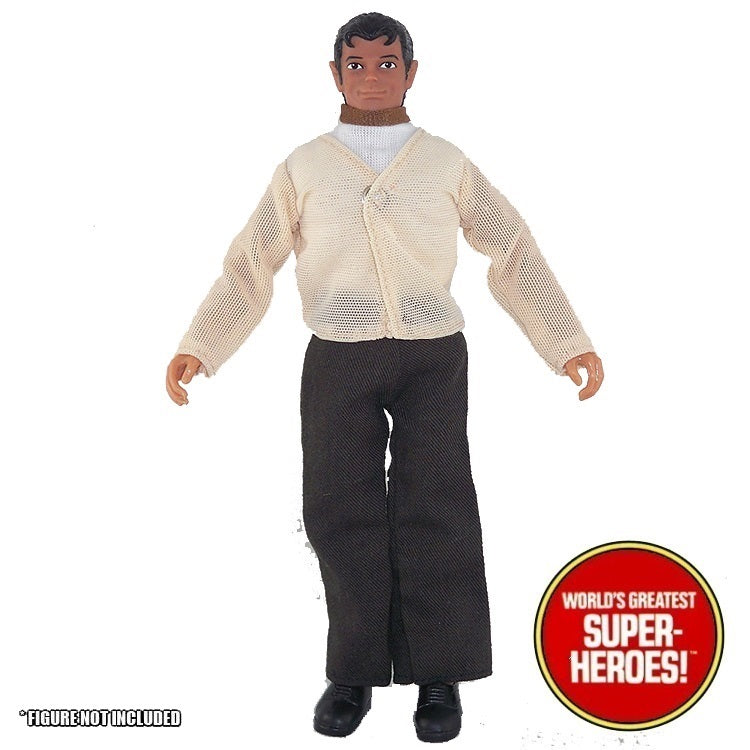 Mego WGSH Superman Montgomery Ward Clark Kent COMPLETE Outfit for 8 inch Figure 