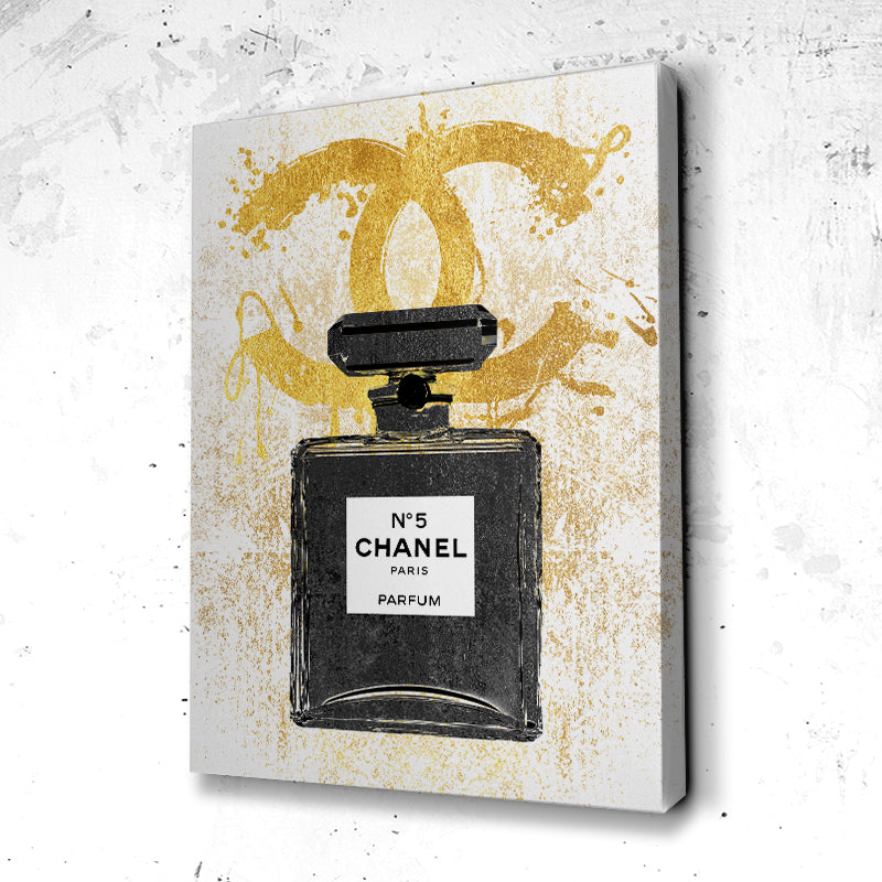 coco chanel black and gold perfume