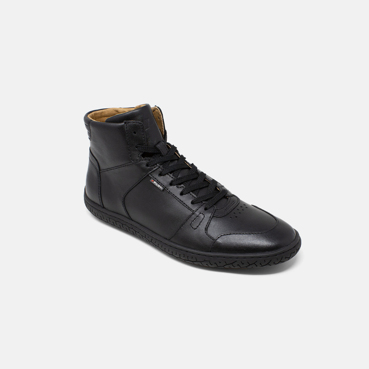 Men's Leather Apex High Top - Black 