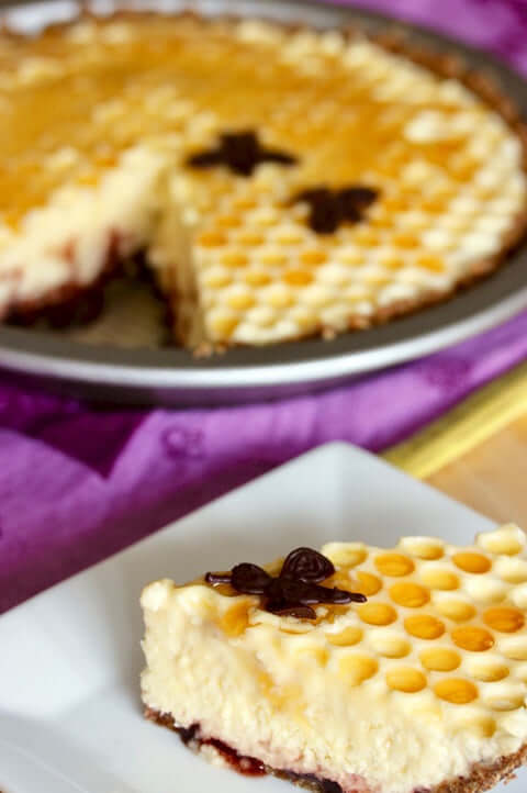 Elderberry Honeycomb Cream Pie