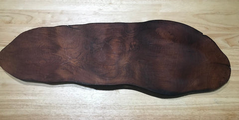 Handmade Dark Cedar Solid Wood Charcuterie Board