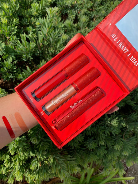 BB-BBLXM3 ALL I WANT 4 XMAS LIP SET : 1 SET