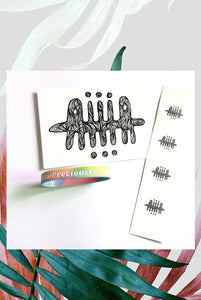 ☯MERCHANDISE - Wristband + Postcard + Stickers☯