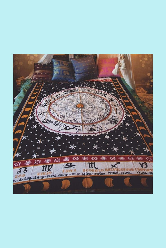 Astrology Inspired Tapestry