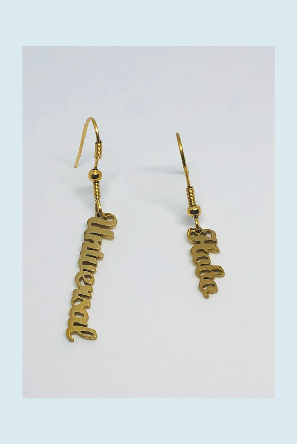 ☯Gold doctorneufeld Earrings☯