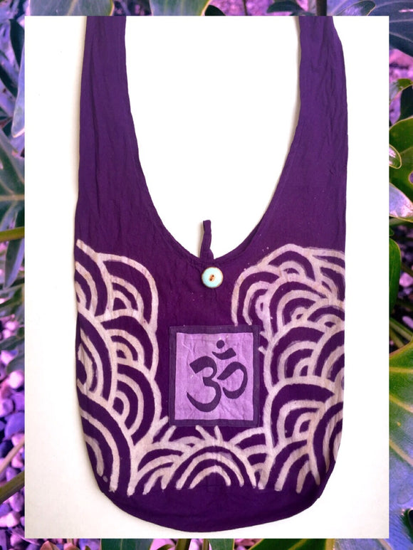 ☯Purple Ohm Hobo Bag☯