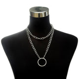 Grunge O Chain Necklace