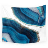 Blue Agate Wall Tapestry
