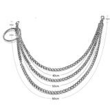 Ring and Chains Wallet Chain