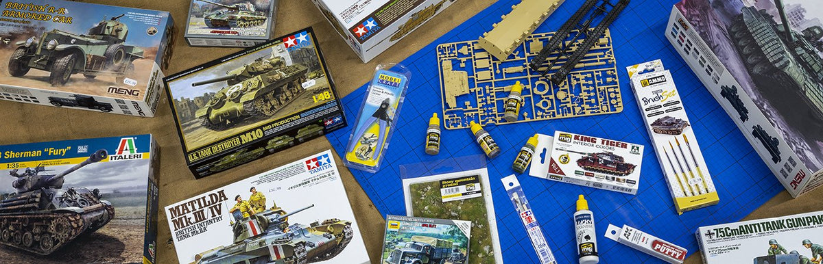 Zinloos residu financiën Scale Model Kits – The Tank Museum