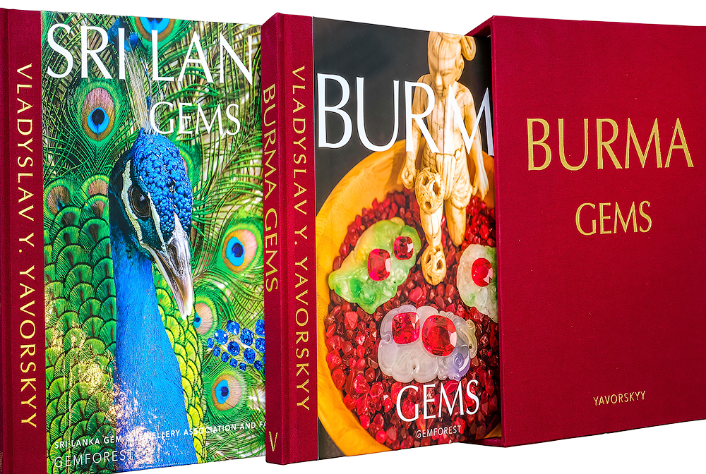 BURMA GEMS. SRI LANKA GEMS BOOK