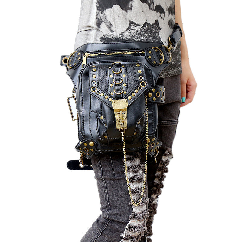 biker purse