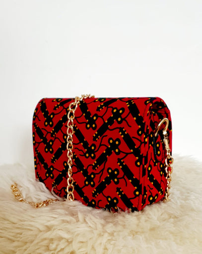 African Print Shoulder/Handbag