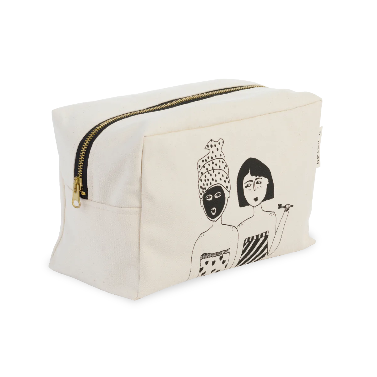 Large Toilet Bag - Bathroom Girls by Helen B