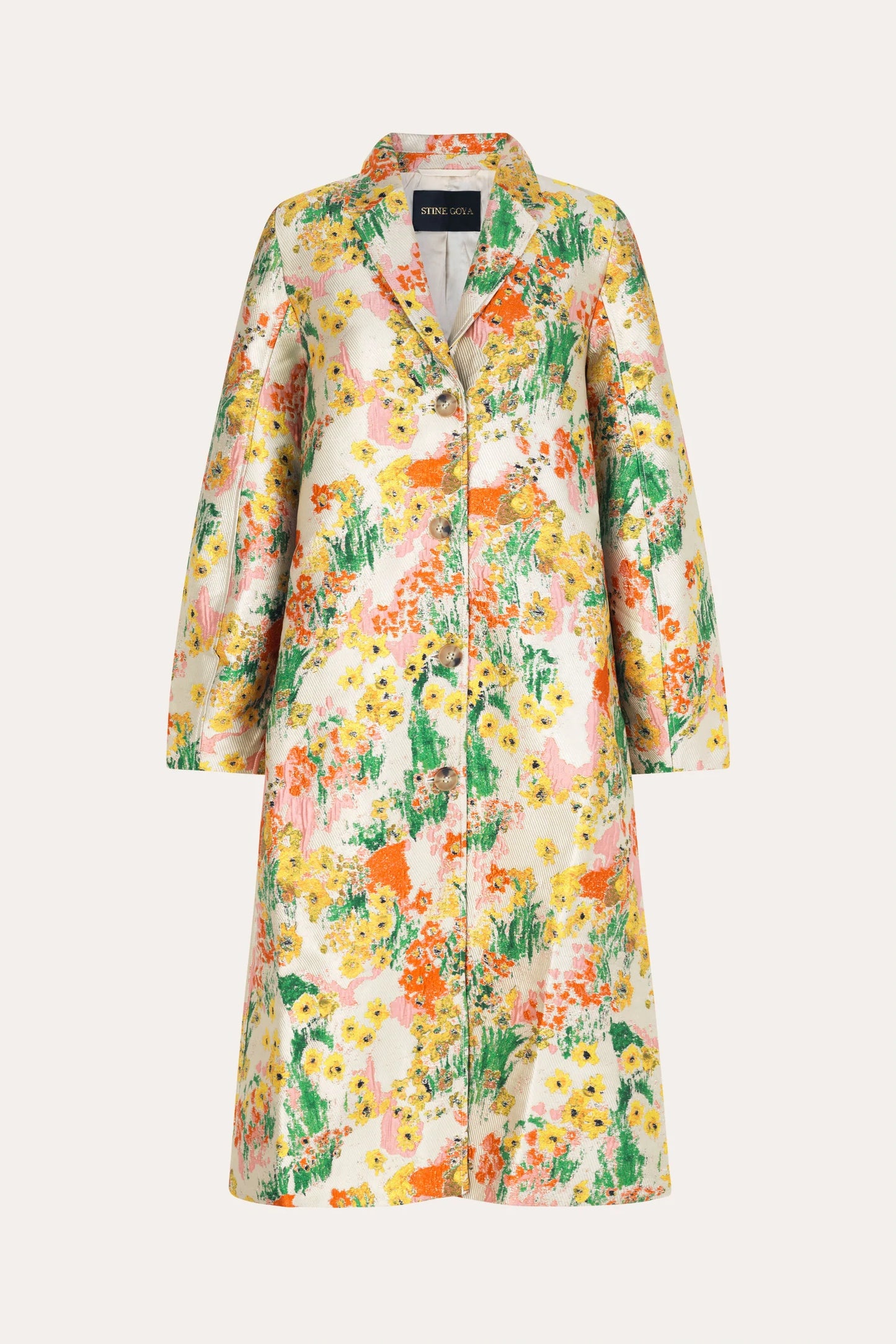 Cornelia Coat - Artist Canvas Daytime by Stine Goya