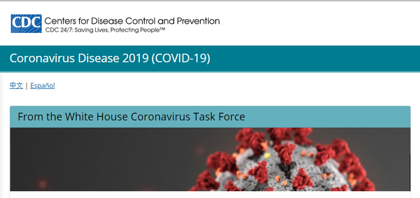 CDC Covid 19 Coronavirus