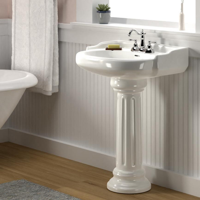 Dawson 200 Vitreous China Pedestal Sink Magnus Home Products