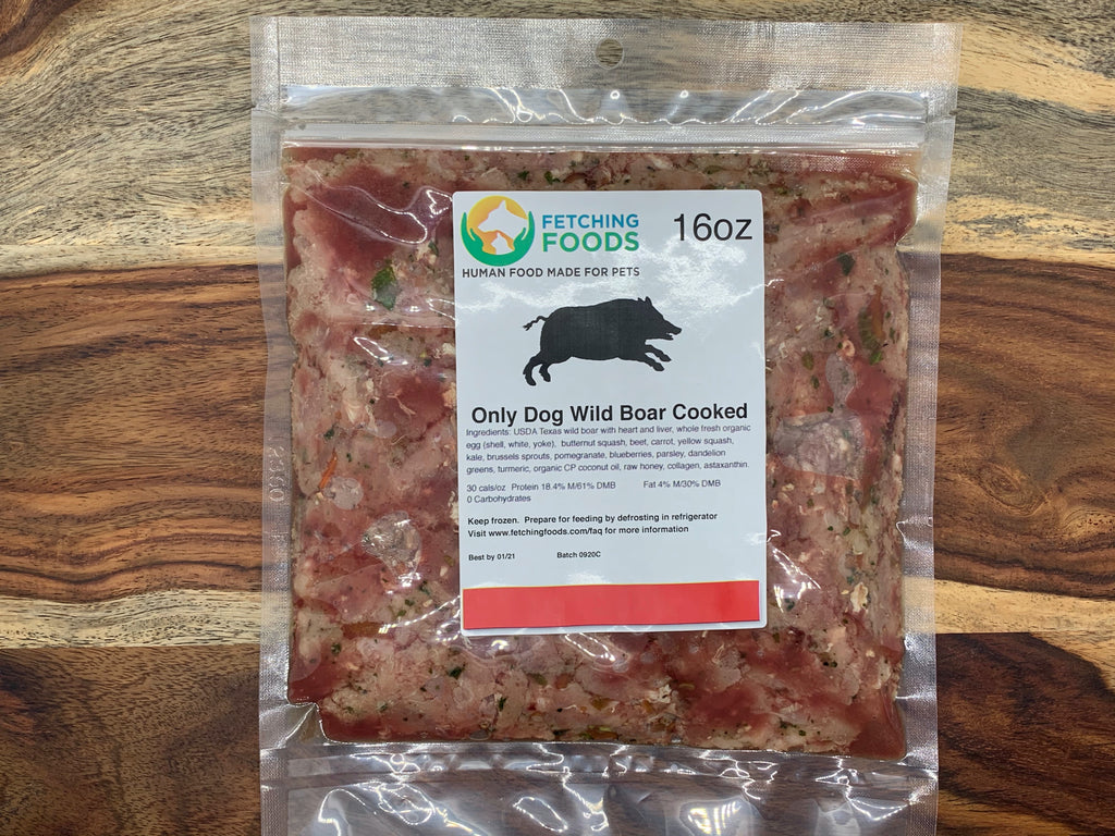 is boar meat good for dogs