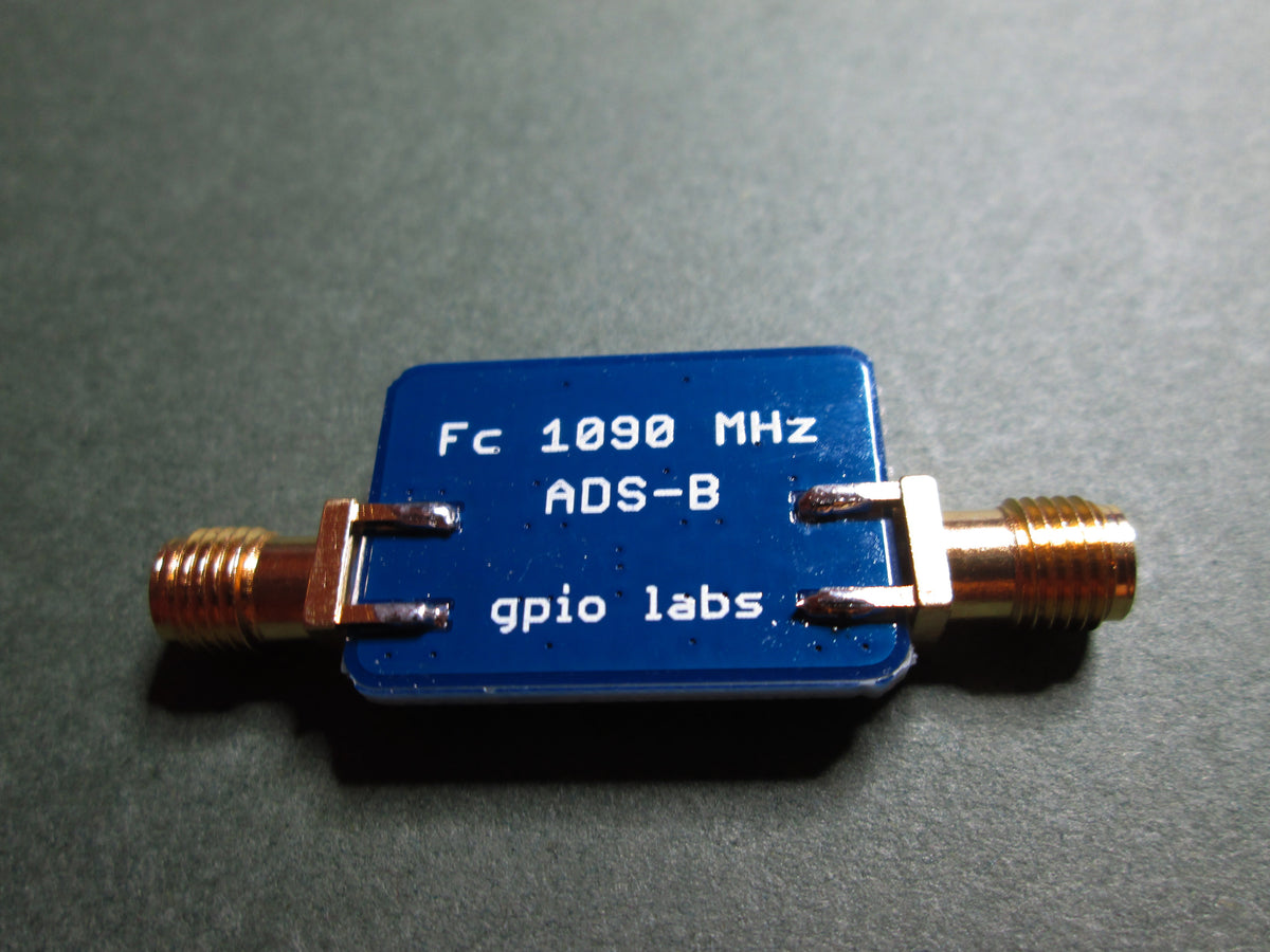 1pc 1090MHz ADS-B Aeronautical Bandwidth 14MHz SMA Interface Band-pass Filter BT 