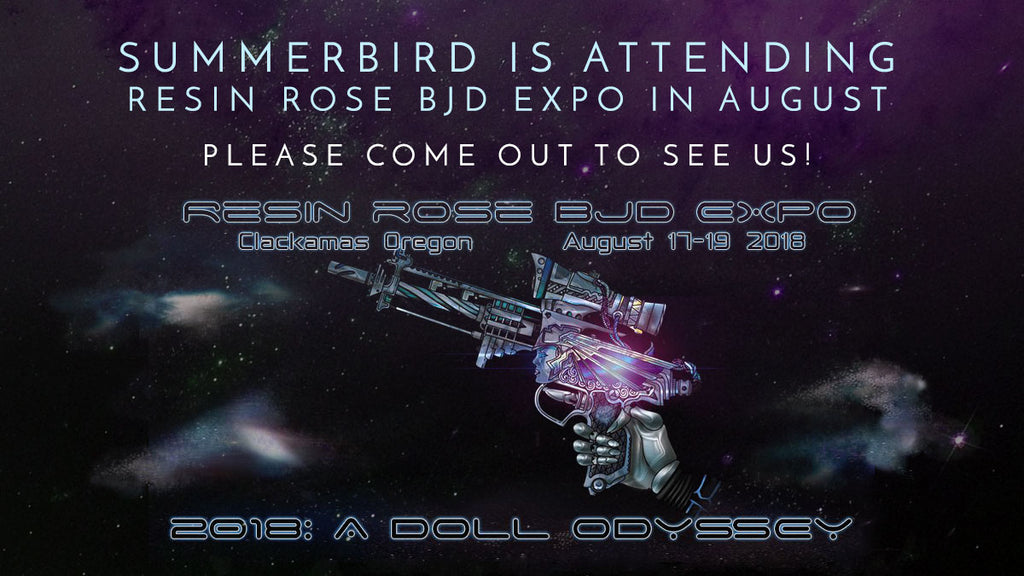 Resin Rose BJD Expo Announcement