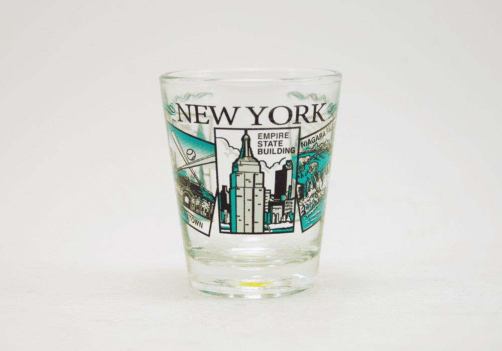 Bot Zwitsers Proficiat New York State Shot Glass – Xenos Candy "N" Gifts