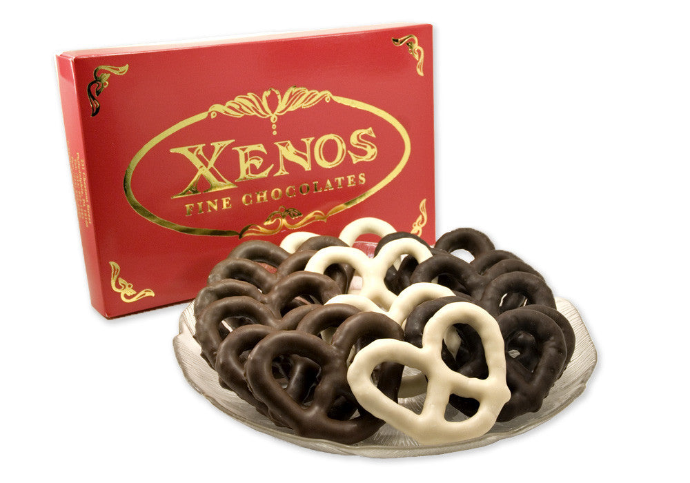 dividend Larry Belmont Beweging Asher's Chocolate Covered Pretzels 24 pcs Mixed #B – Xenos Candy "N" Gifts
