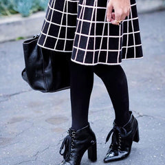 patterns cute outfits with black tights