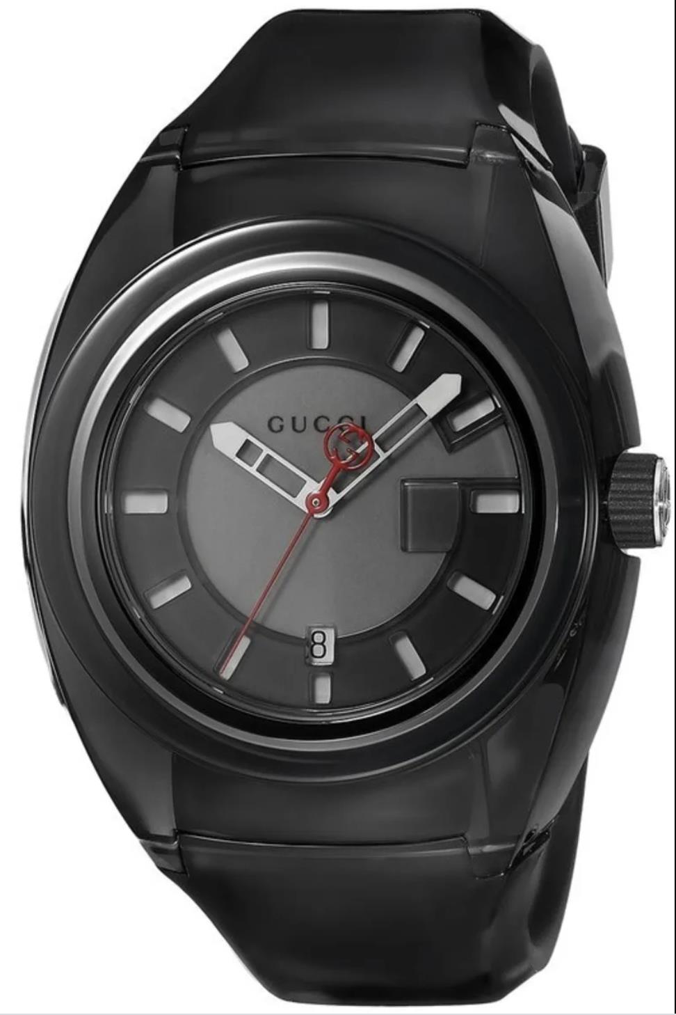 gucci sync watch grey