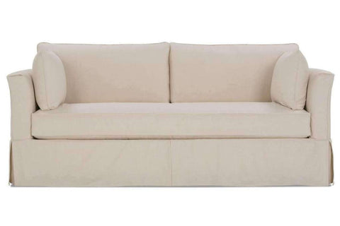 Delilah Single Bench Seat Slipcovered Sofa