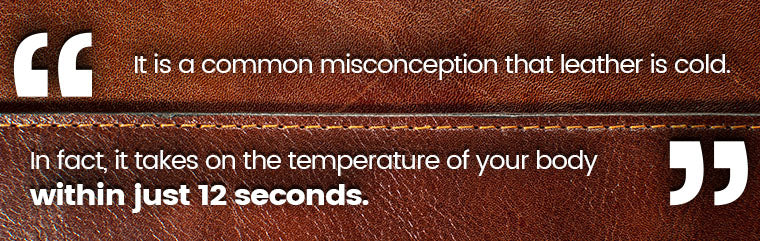 leather body temperature quote