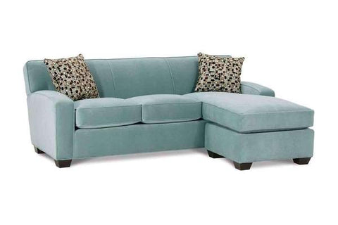 Michelle Contemporary Queen Sleeper Sofa with Chaise Option
