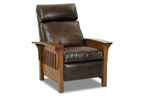Aldrich Leather Mission Style Recliner