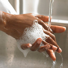 the ritual of washing hands