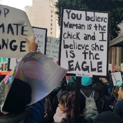 Resist at LA Women's March 2017