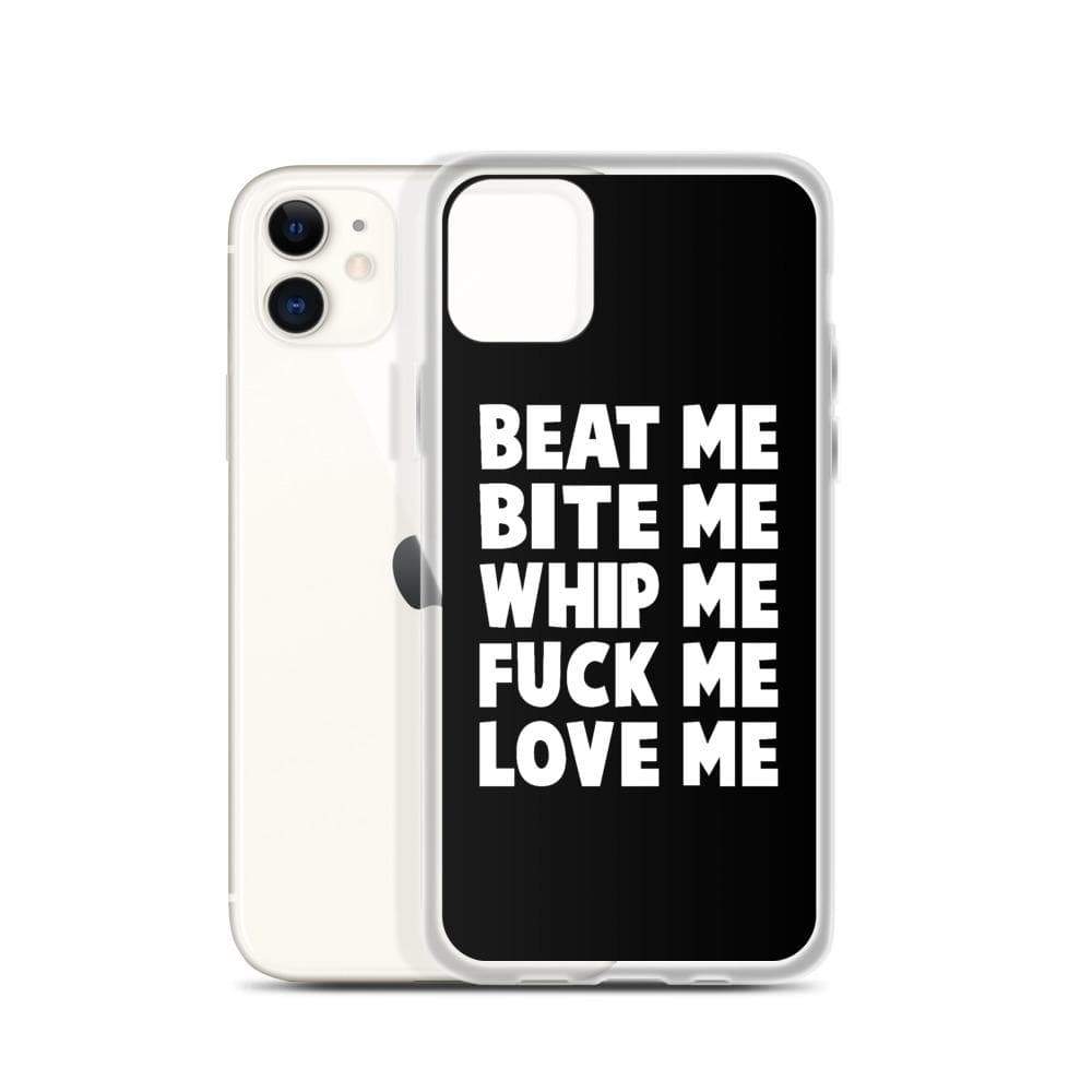 Fuck Me Love Me iPhone Case – Kinky Cloth image