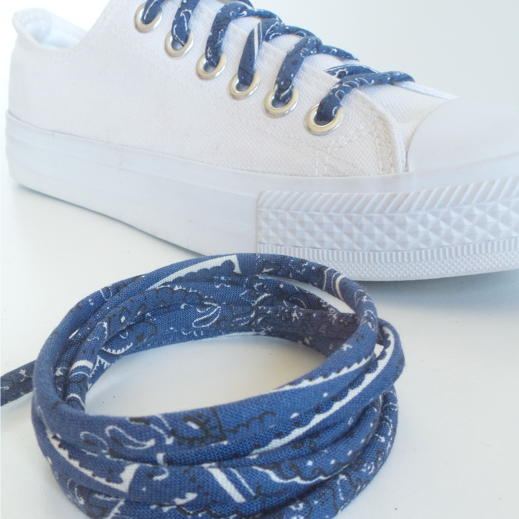 blue bandana chucks