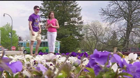 Watch Rebecca Leclair's son see new colors for the first time