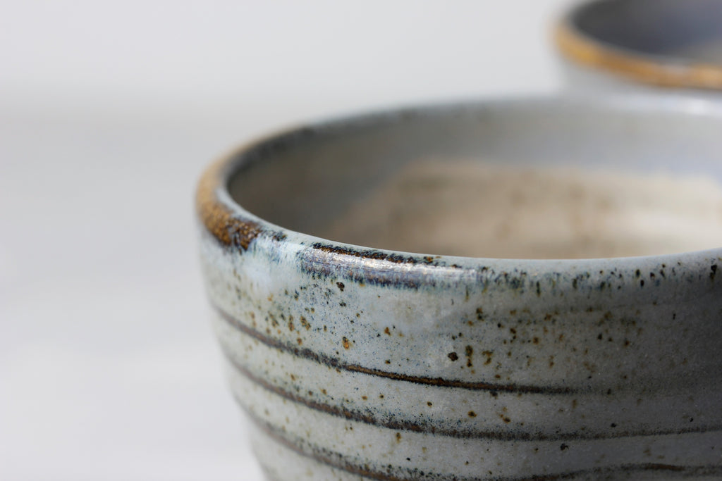 pottery glaze closeup