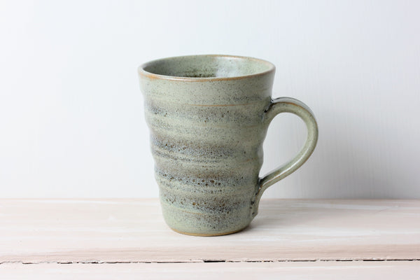 handmade swirl mug